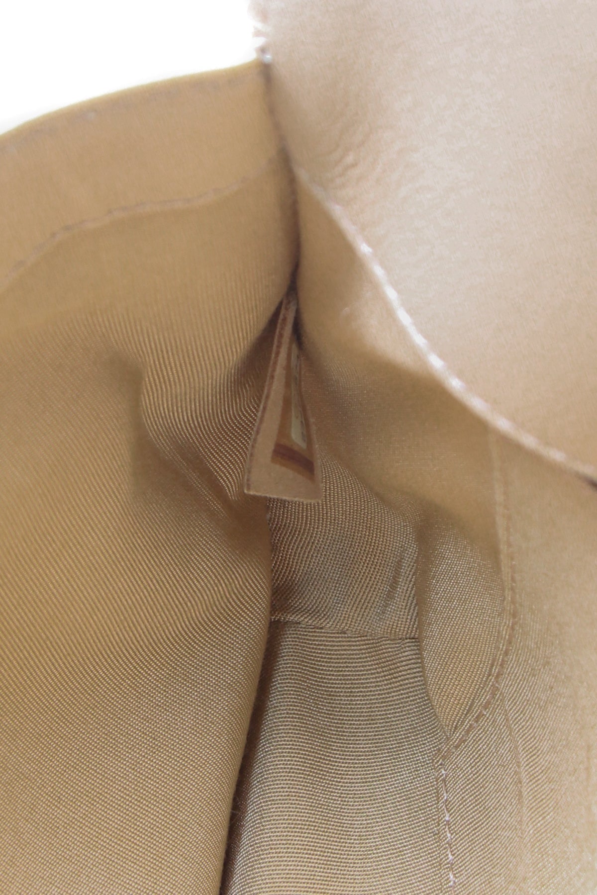Accordion Flap Bag - Beige