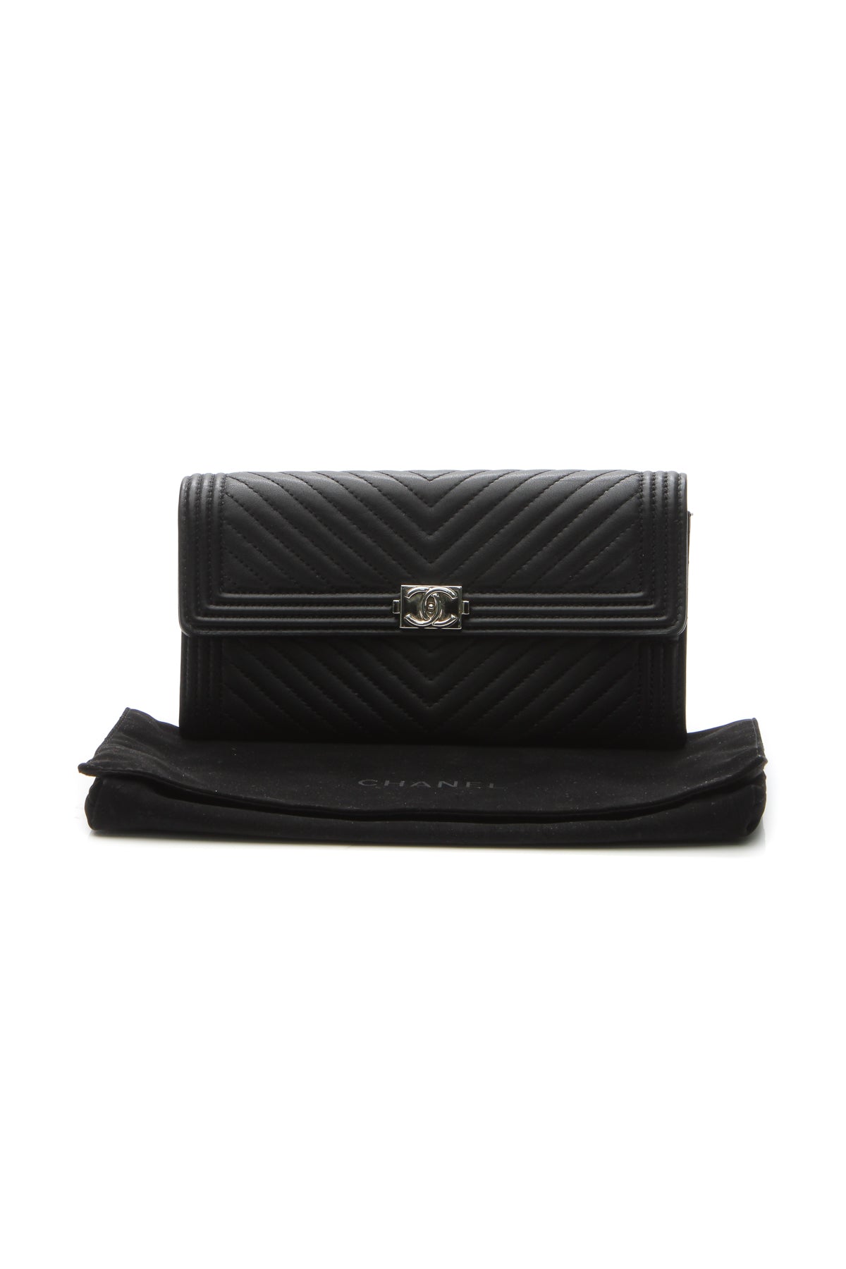 Boy Flap Wallet - Black