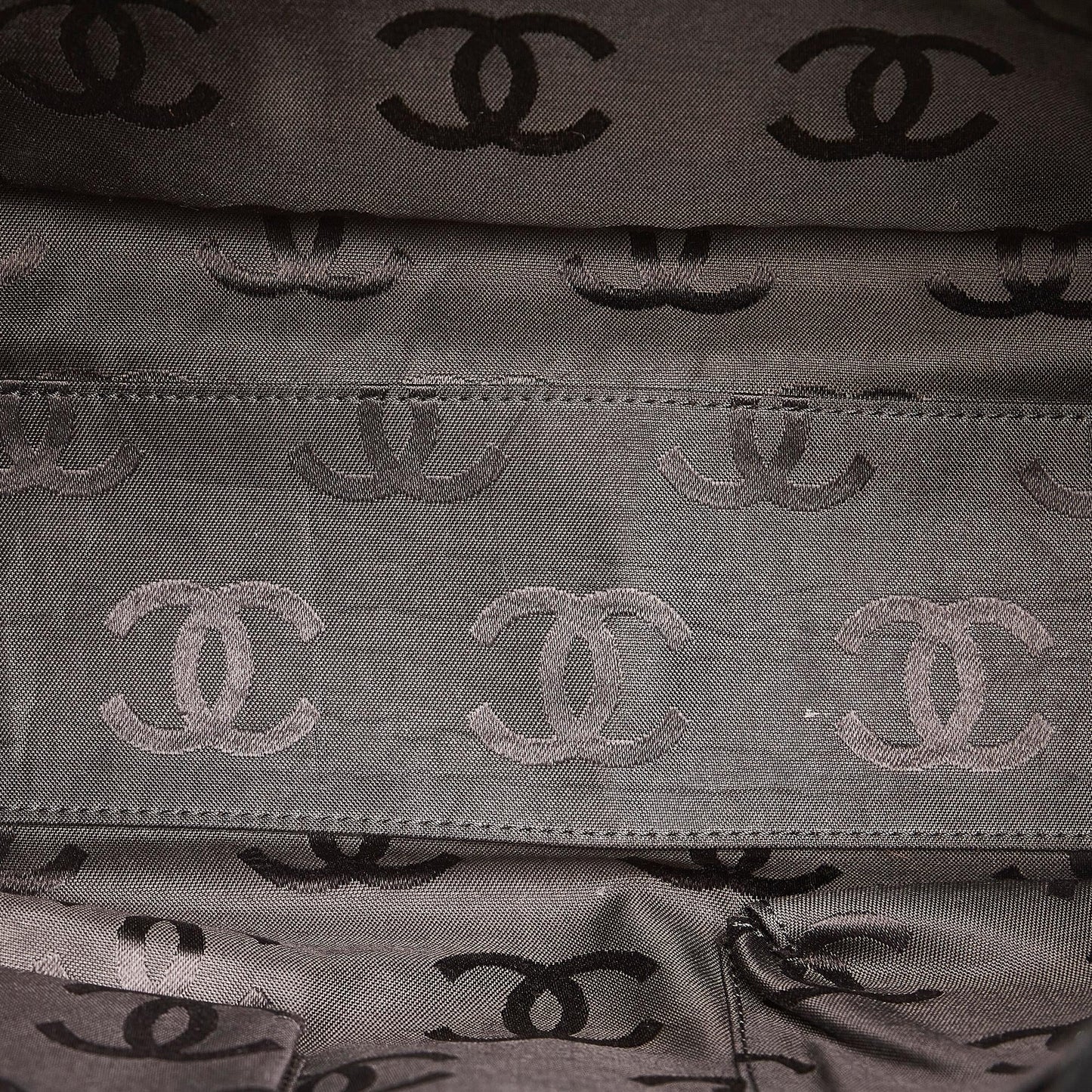 Chanel CC Caviar Leather Tote Bag