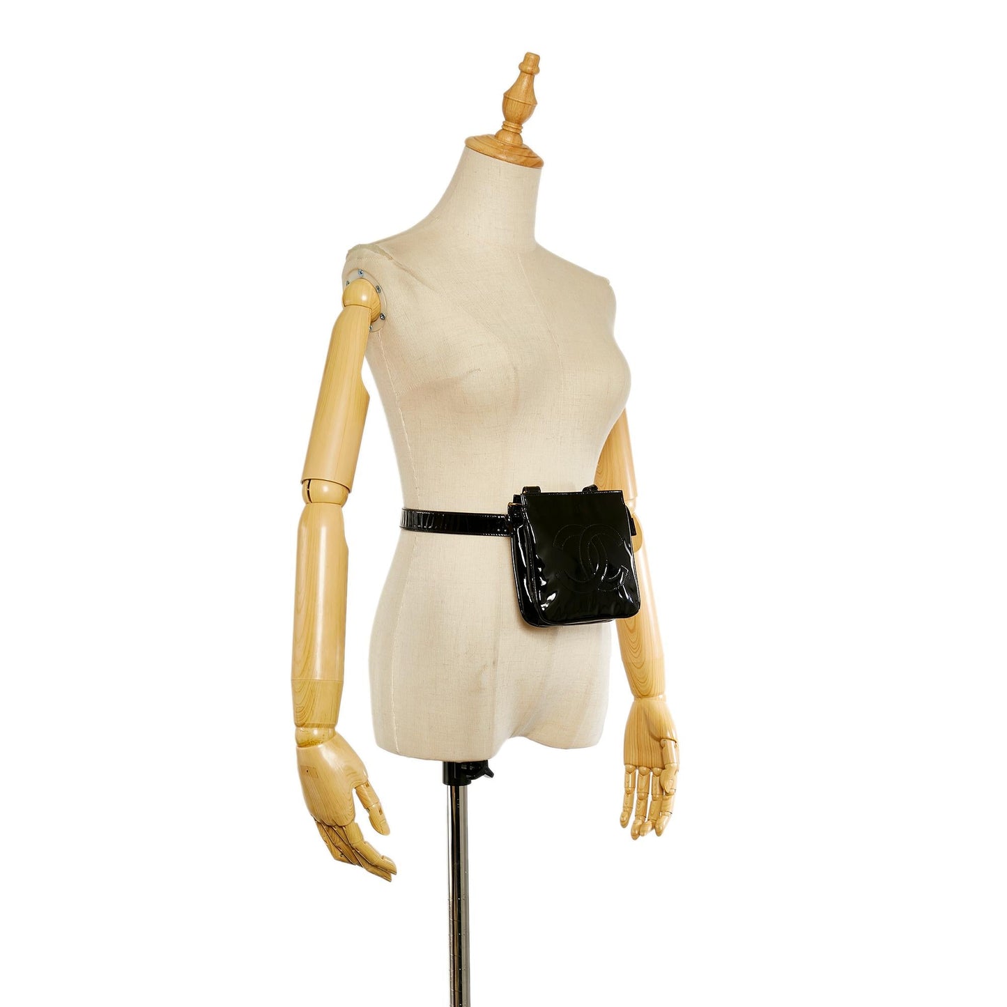 Chanel CC Patent Leather Belt Bag