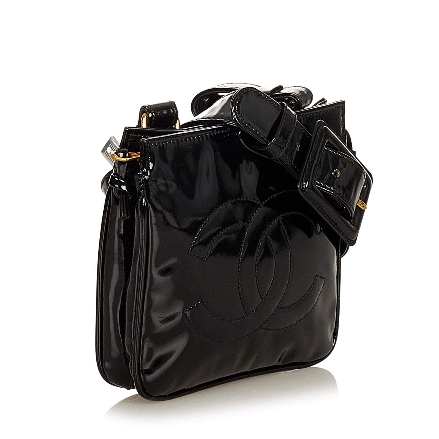 Chanel CC Patent Leather Belt Bag