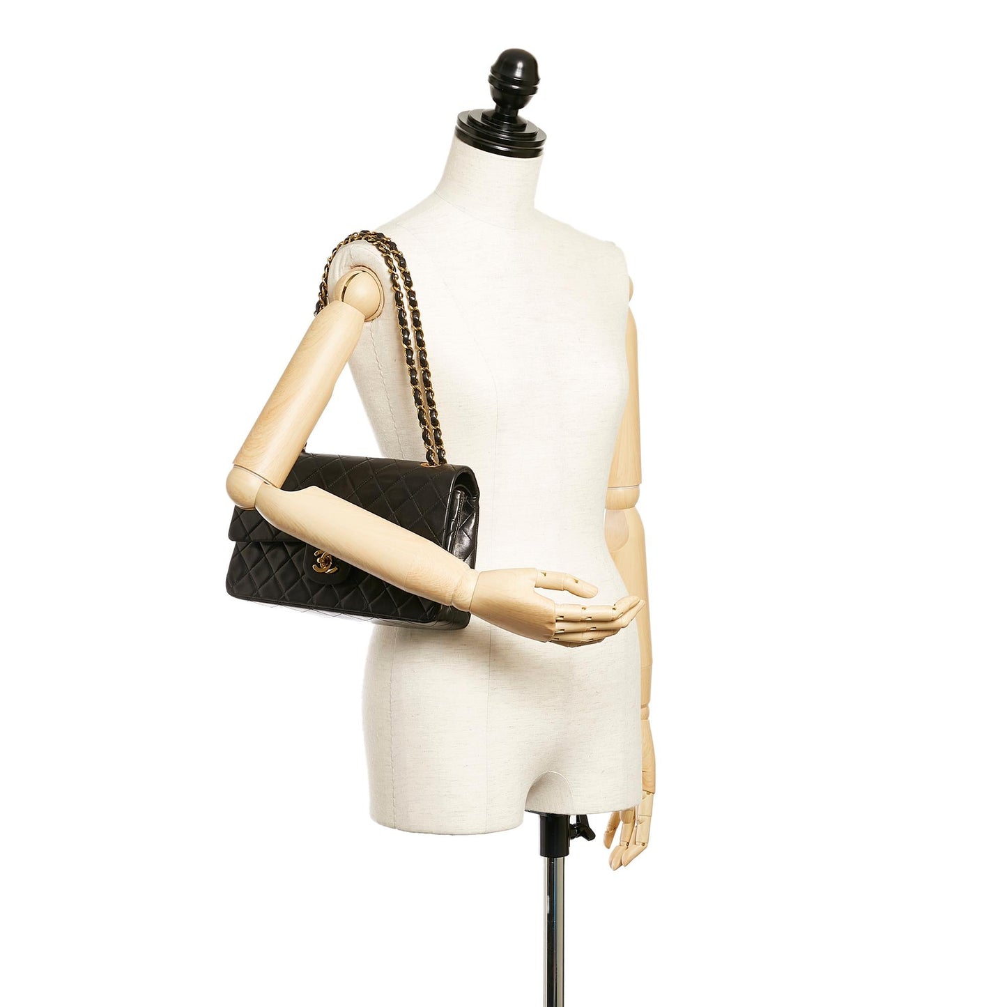 Chanel Classic Lambskin Leather Double Flap Bag
