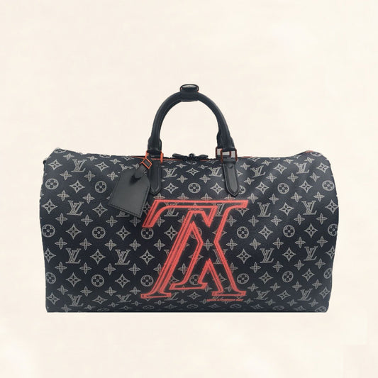 Louis Vuitton | Keepall Bandouliere Monogram 50 Upside Down | M43684