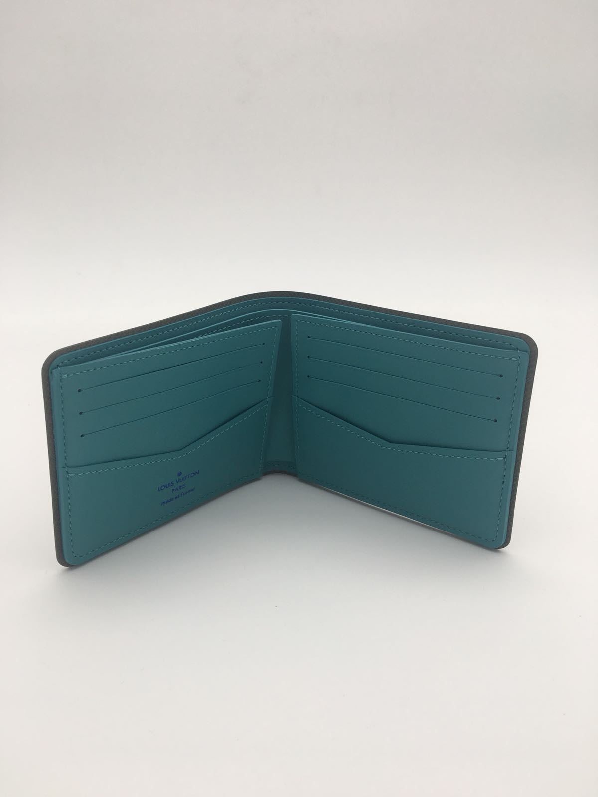 Louis Vuitton Pacific Blue Monogram Slender Wallet | M62248