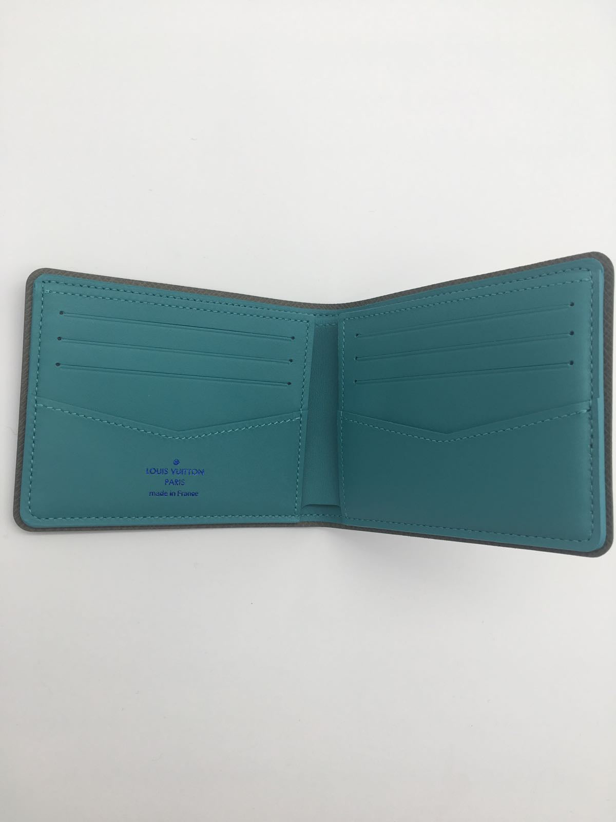 Louis Vuitton Pacific Blue Monogram Slender Wallet | M62248