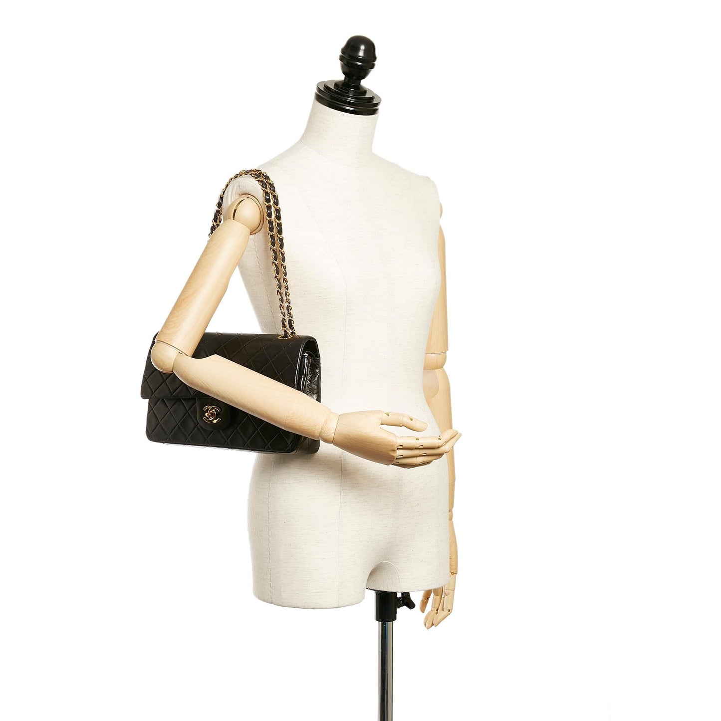 Chanel Classic Lambskin Leather Double Flap Bag