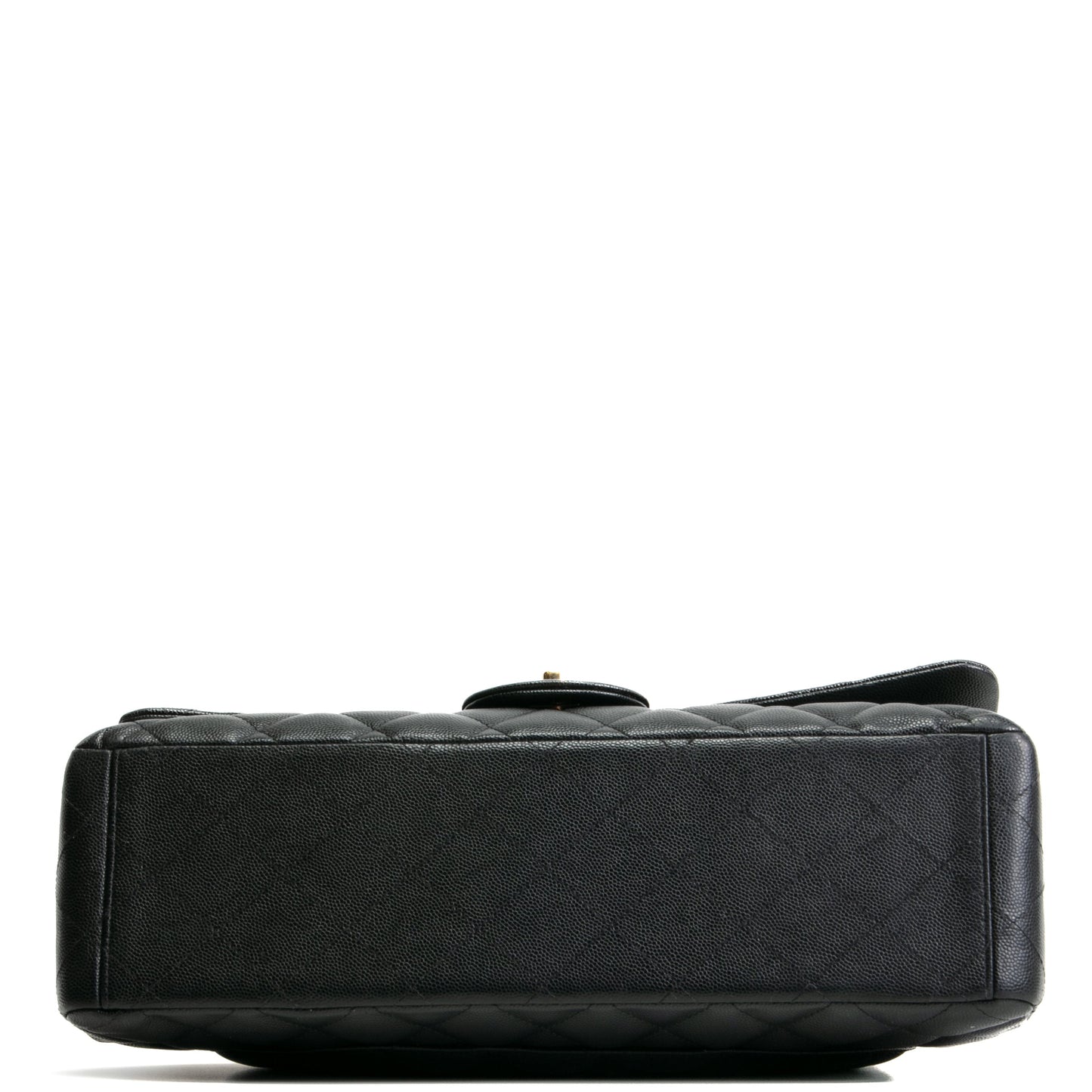 CHANEL Caviar Quilted Maxi Double Flap - Black