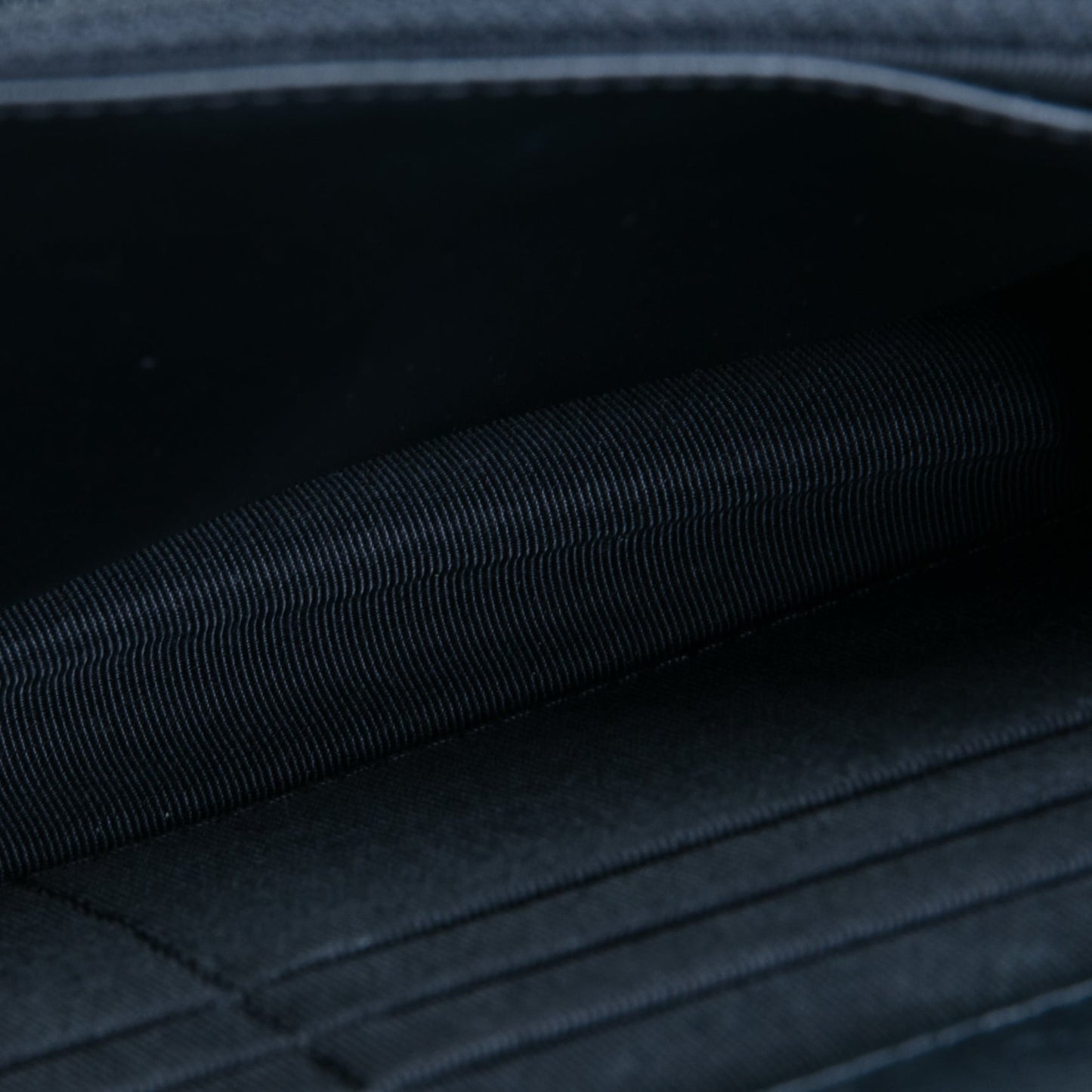 CHANEL Calfskin Quilted Paris-New York Graffiti Pyramid Wallet on Chain- Black