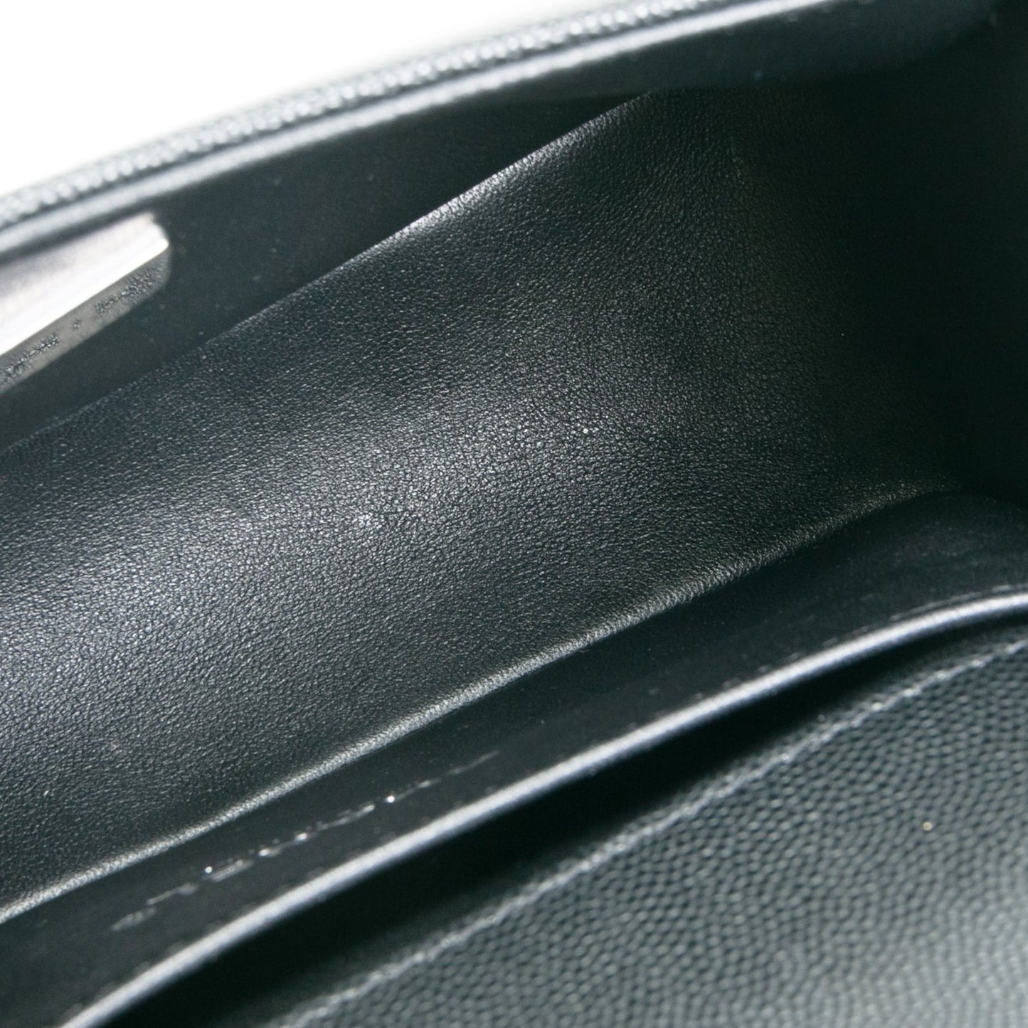 CHANEL Caviar Quilted Boy Flap Bag Small- Black