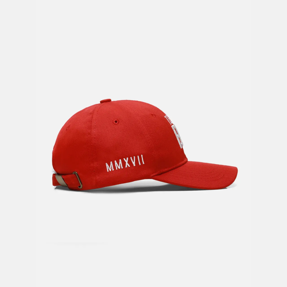 Red Baseball Cap For Men