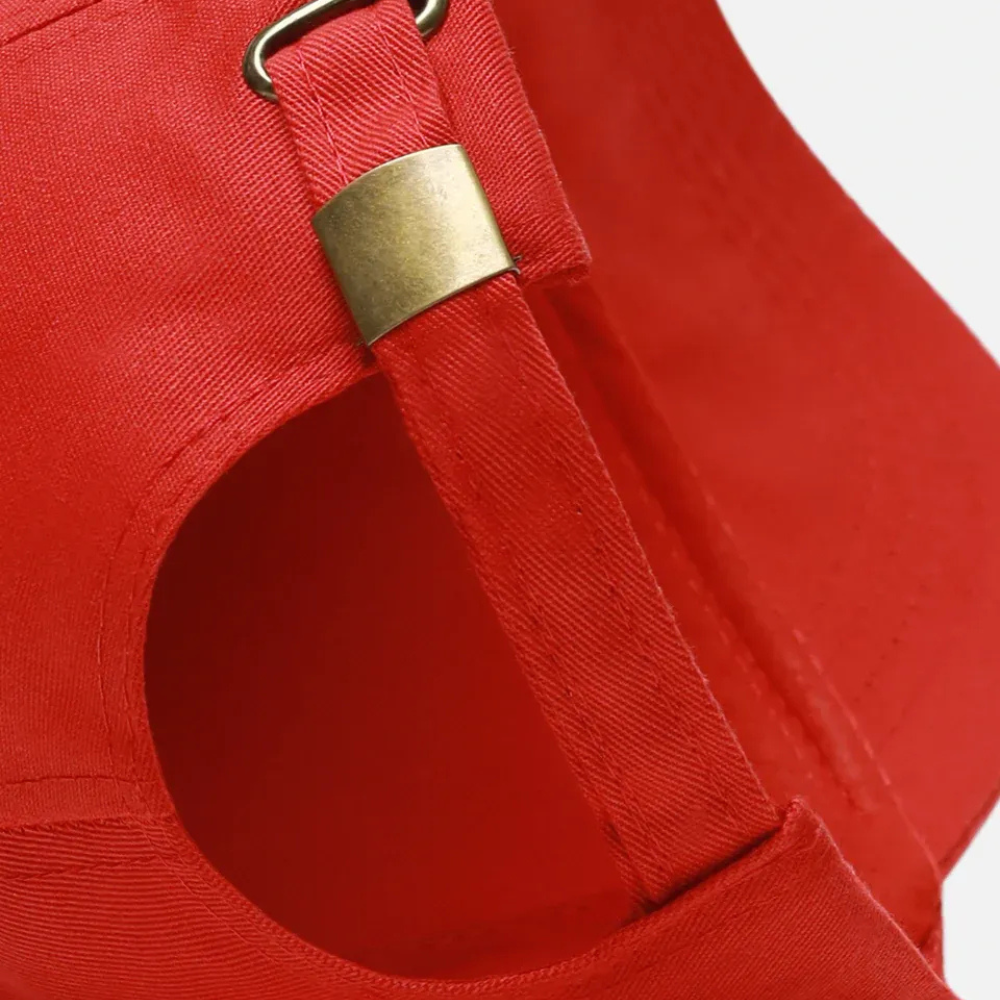 Red Baseball Cap For Men
